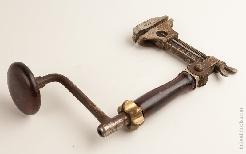 JOHNSTON May 21, 1901 Patent Combination Tool Brace Wrench by LOWENTRAUT - 74561R