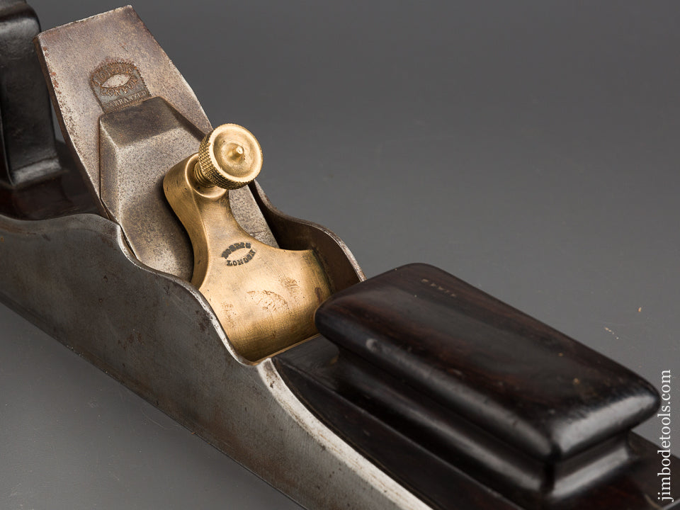 Magnificent! 26 1/2 inch NORRIS No. 1 Jointer Plane PRE-WAR Dovetailed Steel with Rosewood Infill - 74626U