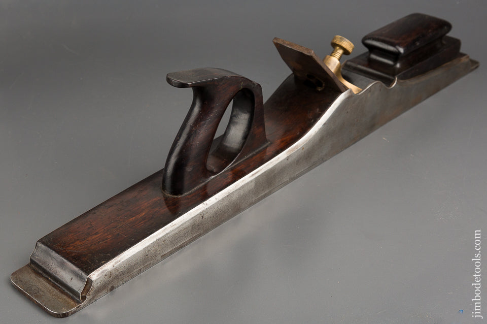 Magnificent! 26 1/2 inch NORRIS No. 1 Jointer Plane PRE-WAR Dovetailed Steel with Rosewood Infill - 74626U