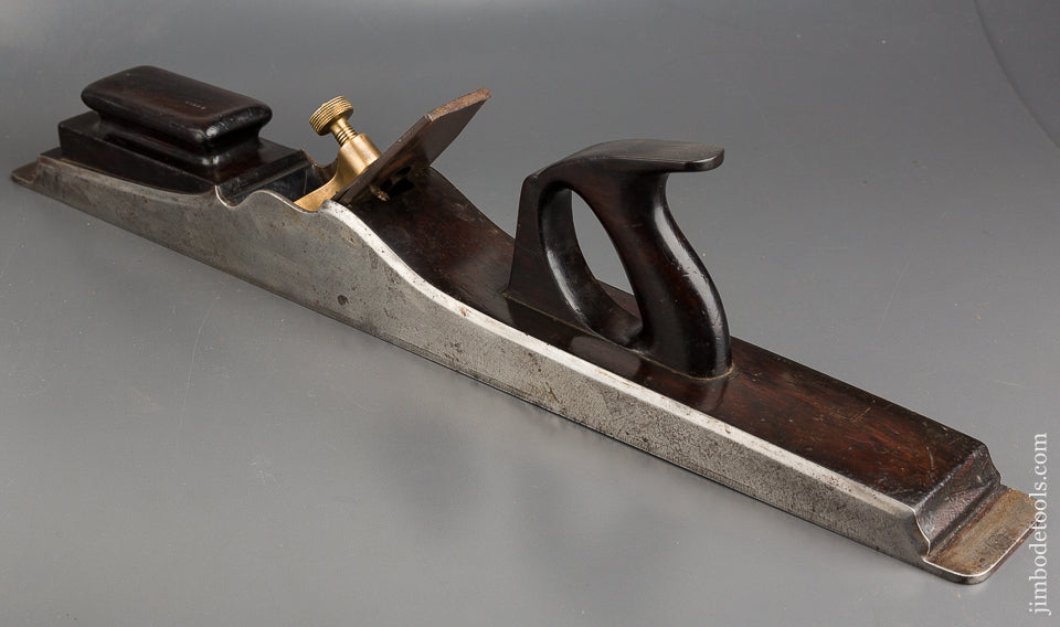 Magnificent! 26 1/2 inch NORRIS No. 1 Jointer Plane PRE-WAR Dovetailed Steel with Rosewood Infill - 74626U