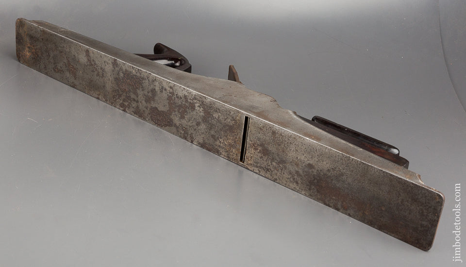 Magnificent! 26 1/2 inch NORRIS No. 1 Jointer Plane PRE-WAR Dovetailed Steel with Rosewood Infill - 74626U