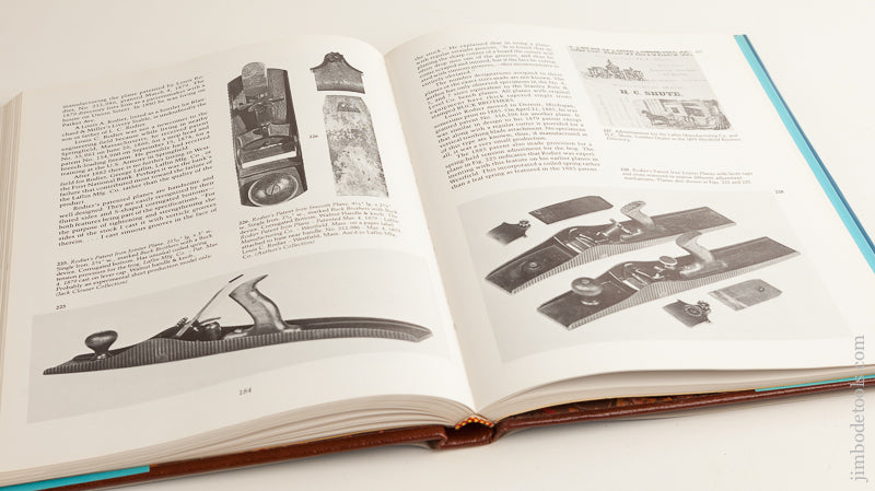 Limited Edition Book: RARE Leather-bound PATENTED TRANSITIONAL & METALLIC PLANES IN AMERICA 1827-1927 by Roger K. Smith 74858R - 74858R