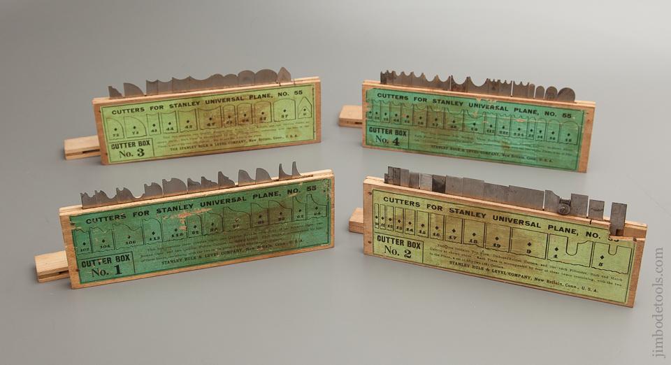 STANLEY No. 55 Combination Plane 100% COMPLETE in Original Box - 75553