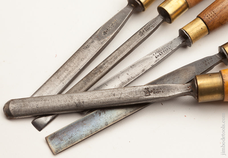 GREAT Set of Ten ADDIS Carving Gouges! 75617 - 75617