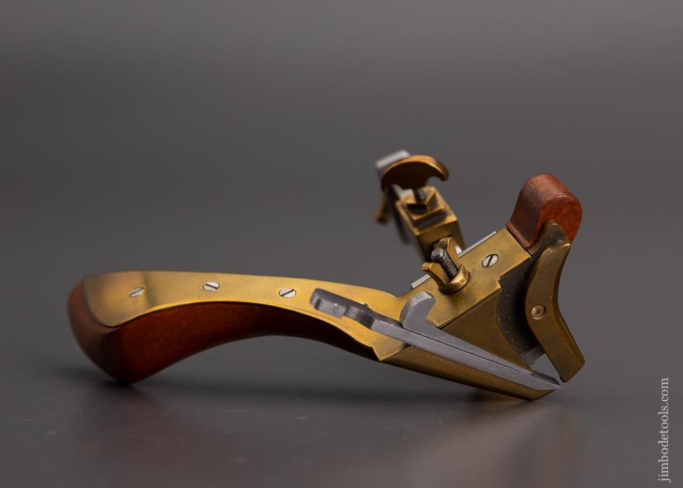 Miniature Carriage Maker's Plane by JOHN MAKI 2011 with Stand in Original Box - 75695R