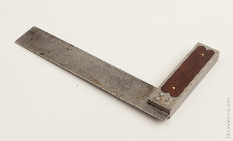 Rare! 7 inch ROBINSON June 14, 1870 Patent ST. JOHNSBURY Try Square STUDLEY CHEST ITEM 75725R - 75725R