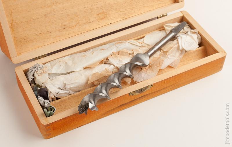 RARE Complete Set of 13 RUSSELL JENNINGS Fast Cutting Coarse Screw Auger Bits in Original 3 Tiered Box - 76023