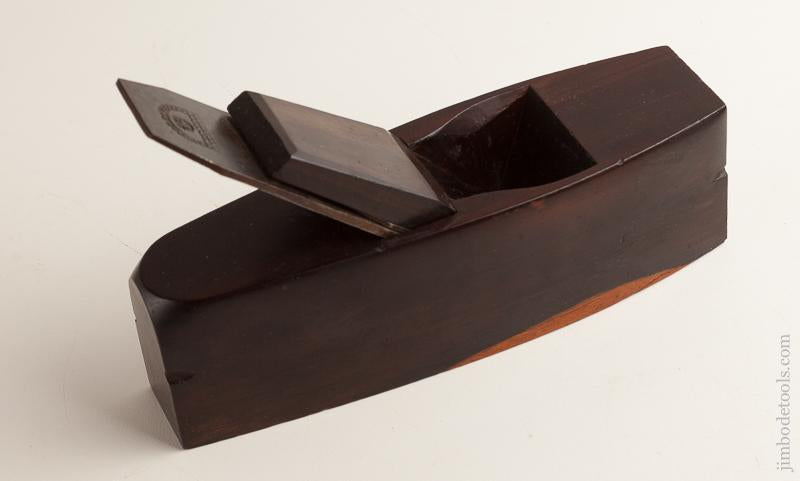 Awesome! Eight inch SOLID Lignum Vitae Smooth Plane - 76046U