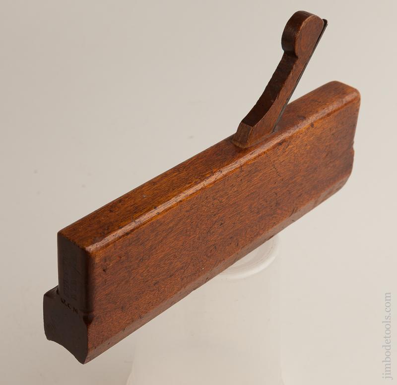 G. HAWES Ten inch Yellow Birch 1 1/4 inch Hollow Molding Plane circa 1790 Wrentham, MA - 76065U - AS OF SEPT. 22