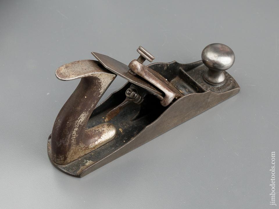 Awesome CHAPLIN Patent May 7, 1872 No. 5 (No. 4 Size) Smooth Plane with Iron Handles - 76152
