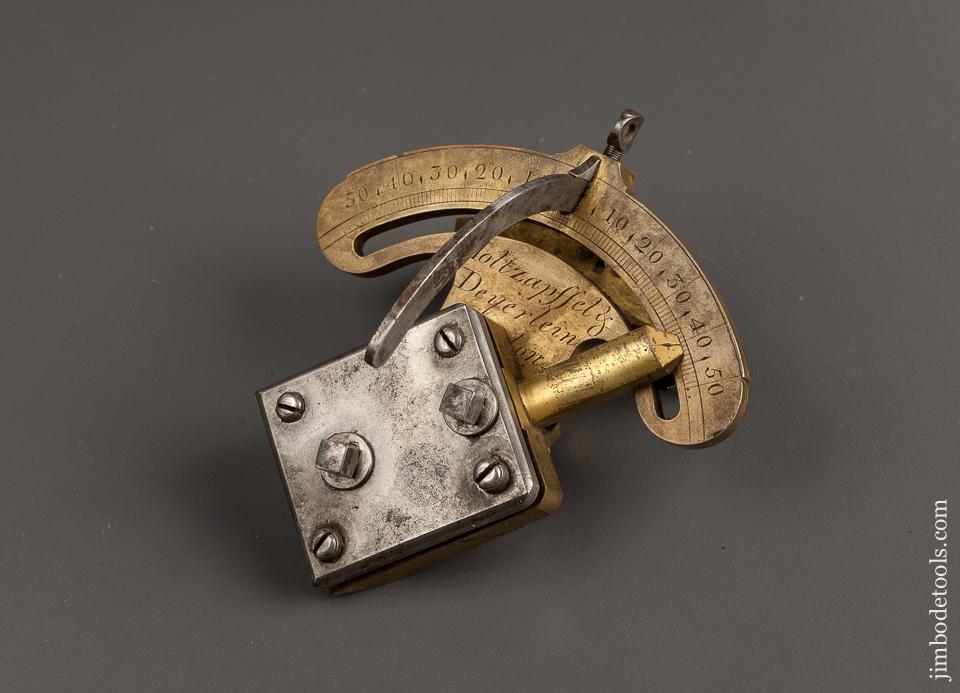 HOLTZAPFFEL & DEYERLEIN Brass Goniostat - 76287U