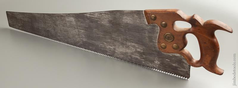 5 1/2 point 26 inch Rip DISSTON D-8 Thumb Hole Hand Saw - 76301