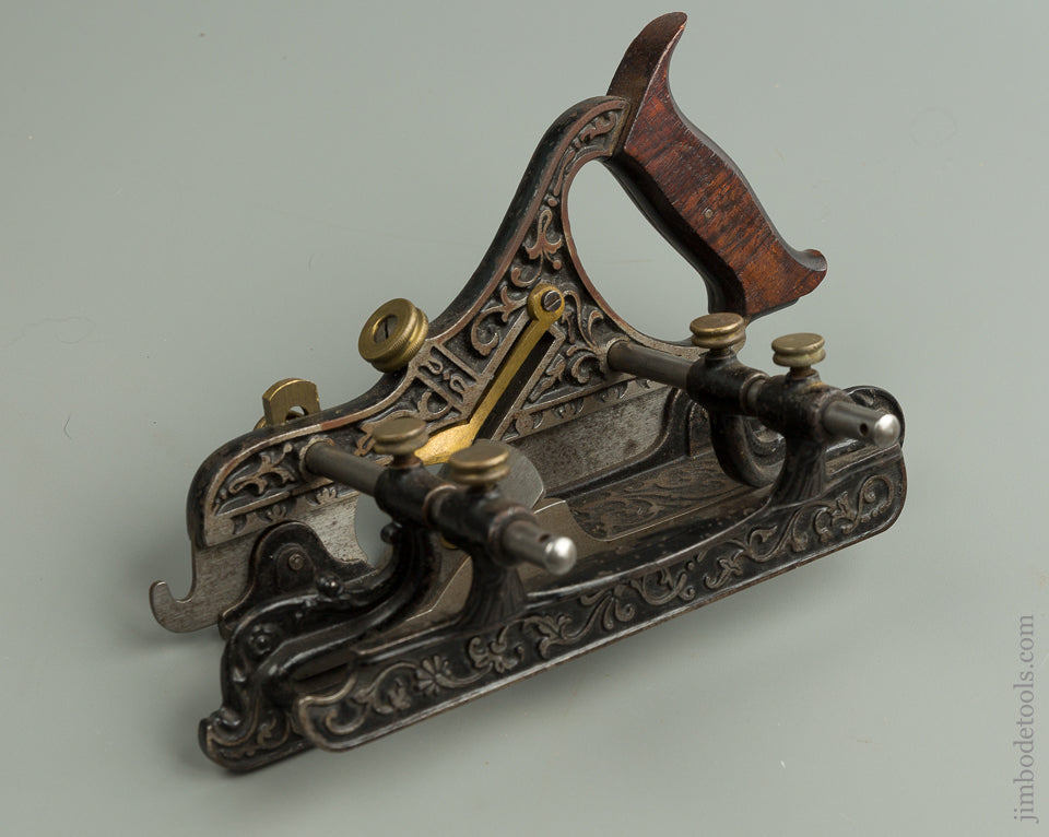 Extra Fine! STANLEY MILLERS PATENT No. 41 Plow and Filletster Plane stamped "MILLERS PATENT JUNE 20, 1870" - 76357 - AS OF OCT. 16