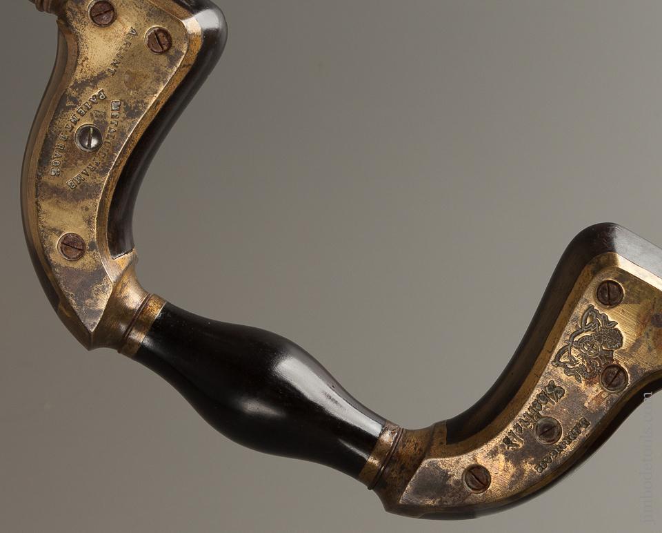 NEAR MINT Probably UNUSED Ebony ULTIMATUM Brace by B. SPRING & CO. (by MARPLES) - 76394U - AS OF OCT. 8