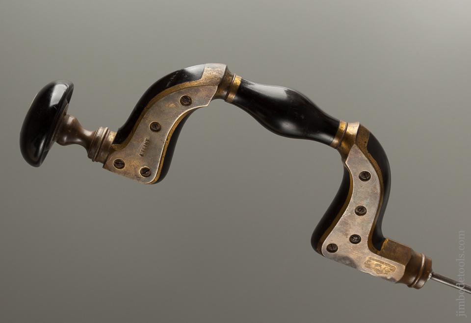 NEAR MINT Probably UNUSED Ebony ULTIMATUM Brace by B. SPRING & CO. (by MARPLES) - 76394U - AS OF OCT. 8