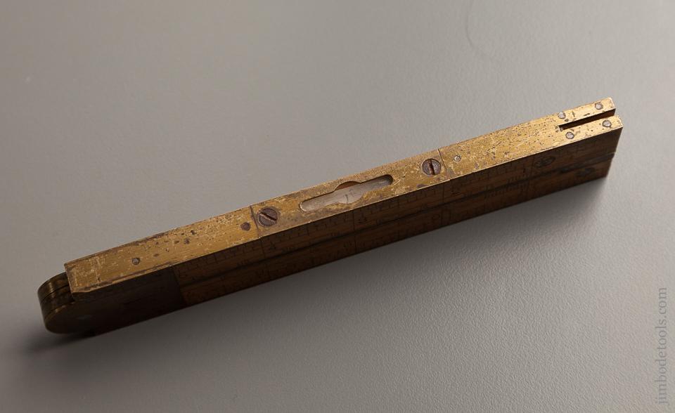 Rare And Near Mint Stanley No. 036 Combination Rule Level And Bevel - 76499R