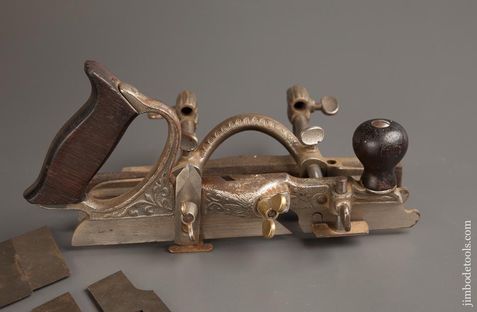 STANLEY No. 46 Skewed Plow Plane COMPLETE with 13 Cutters - 76820
