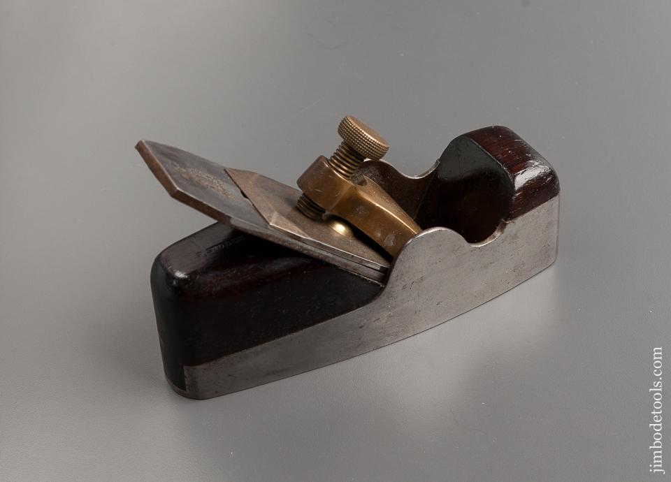 Awesome! SPIERS 7 1/2 inch Dovetailed Rosewood Infill Smooth Plane EXTRA FINE! - 76885