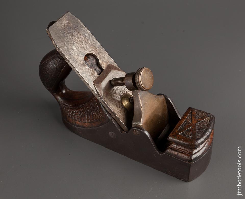 Amazing! Carved Walnut Infill Plane EXTRA FINE! - 76935