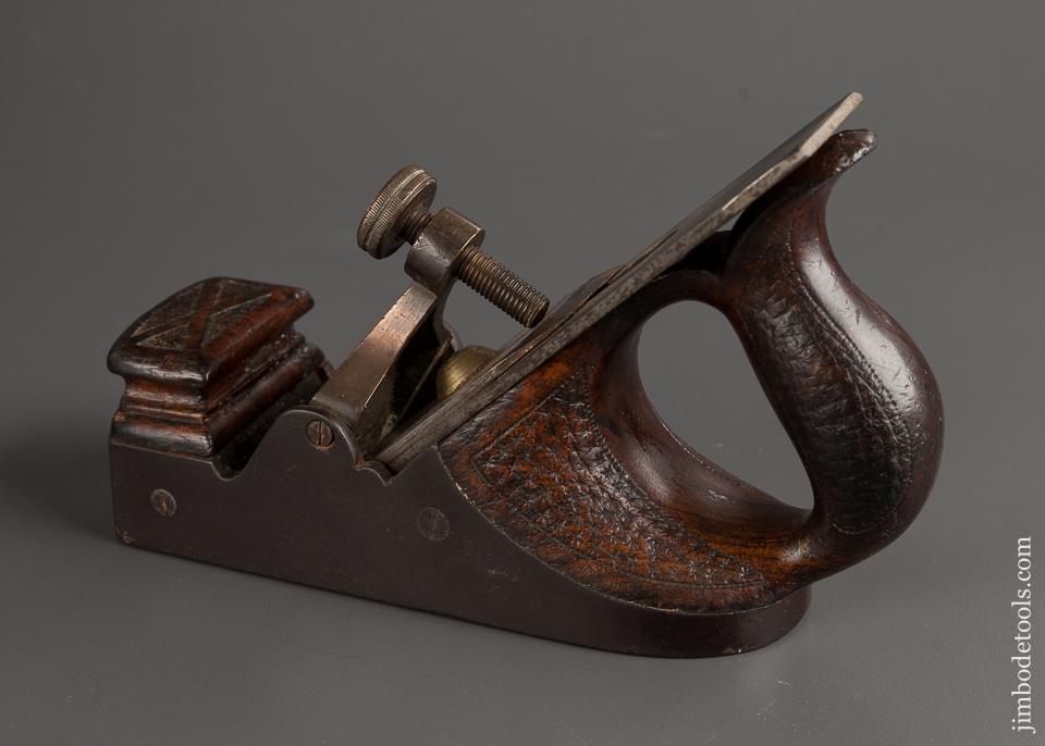 Amazing! Carved Walnut Infill Plane EXTRA FINE! - 76935