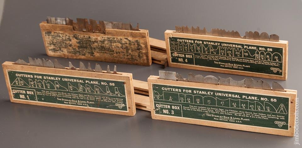STANLEY No. 55 Combination Plane 100% COMPLETE in Original Box SWEETHEART - 77178