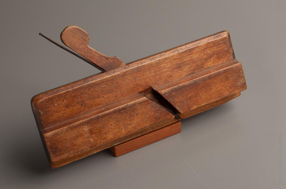 18th Century I. LINDENBERGER Yellow Birch Side Bead Molding Plane FINE - 77231U