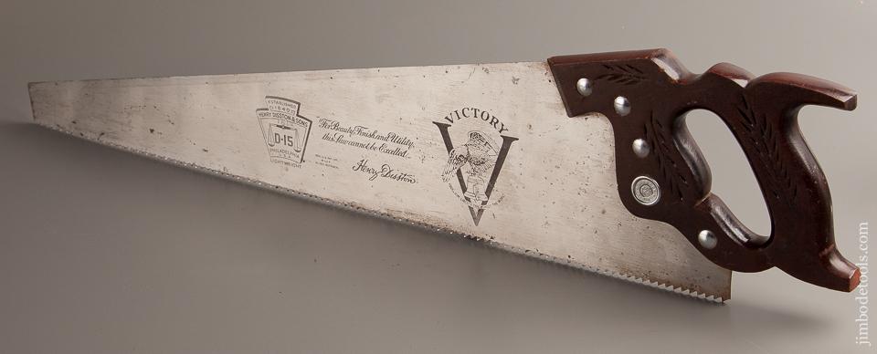 5 1/2 point 26 inch Rip DISSTON D15 VICTORY Hand Saw - 77323