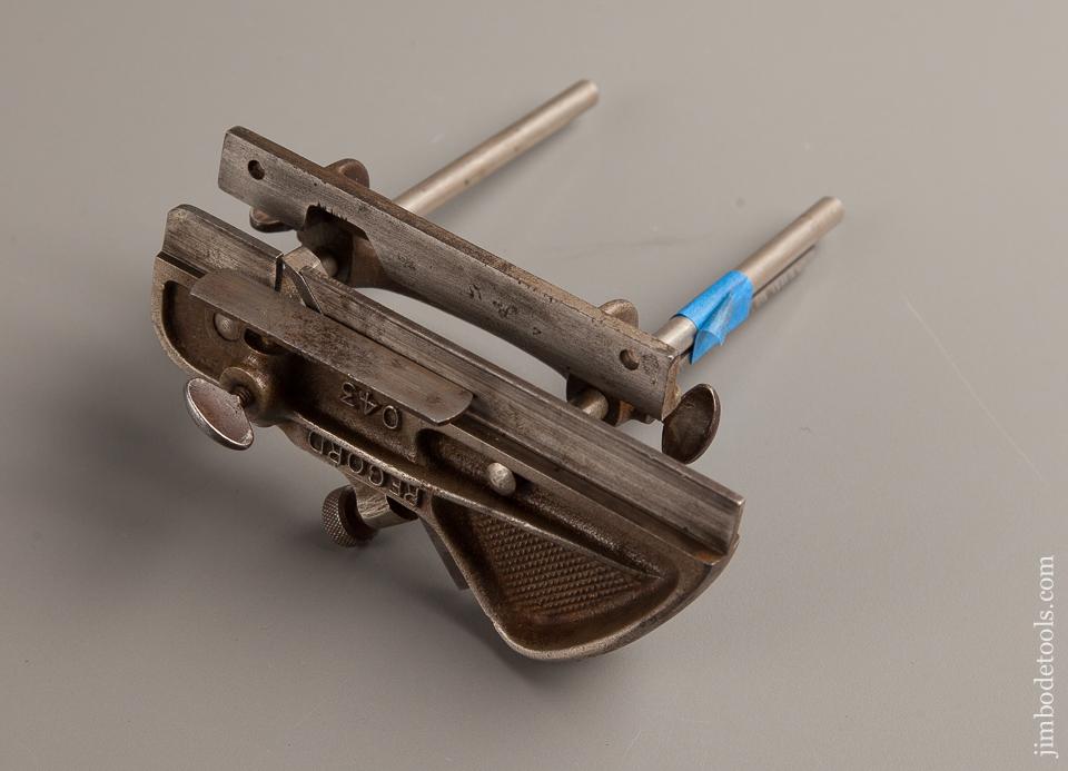 RECORD No. 043 Plough Plane with 3 Cutters - 77368
