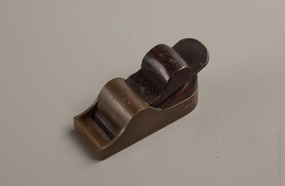 Awesome Gunmetal and Rosewood Thumb Plane - 77372R