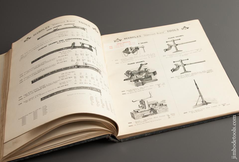 BOOK: PRICE LIST WILLIAM MARPLES & SONS LIMITED SHEFFIELD 1938 Edition - 77401R