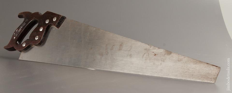 UNUSED 12 point 26 inch DISSTON D-15 Crosscut Hand Saw Near Mint! - 77429R
