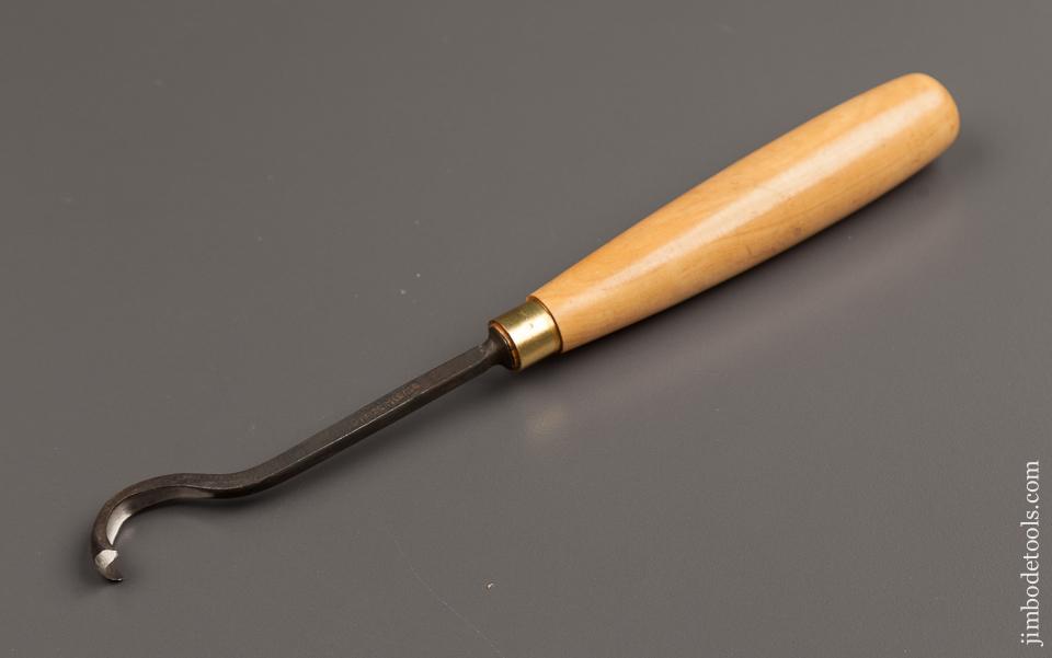 5/16 x 8 3/4 inch ADDIS Boxwood Handled Spoon Gouge MINT - 77461