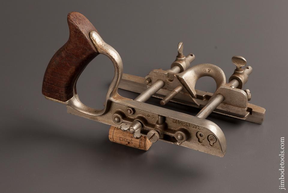 Good User STANLEY No. 50 Plow Plane with Cutters and 2 Stops - 77517