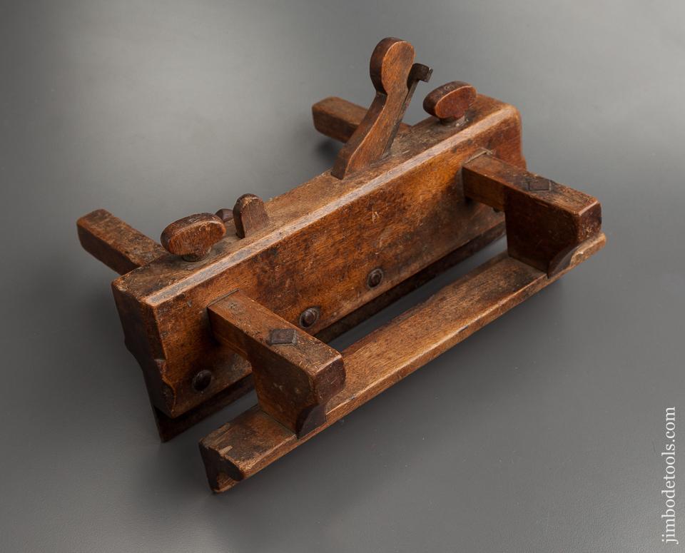 Ten inch JO FULLER PROVIDENCE Yellow Birch Plow Plane GOOD+ - 77602U