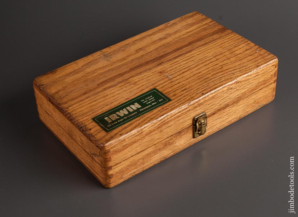 Complete Set of IRWIN Auger Bits in Original Box - 77691