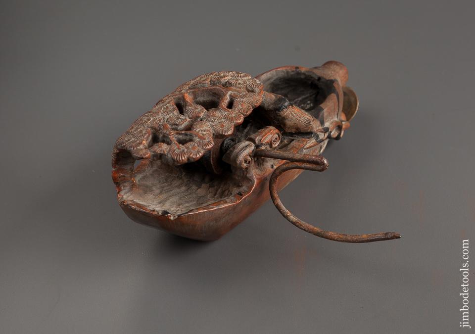 Incredible! Hand carved Japanese Ink Line Sumitsubo - 77728U