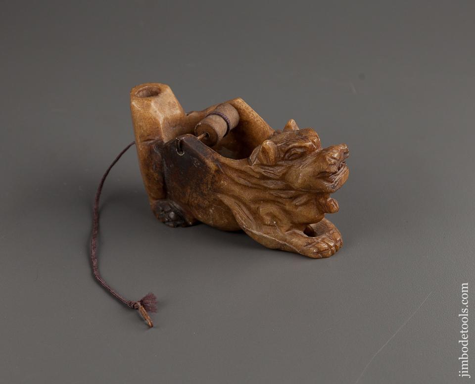 Beautiful Boar Japanese Soap Stone Ink Line Sumitsubo - 77825U