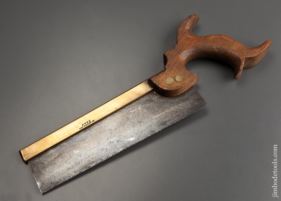 Just Sharpened! BUCK 18 point 9 inch Rip Brass Back Saw - 77918R