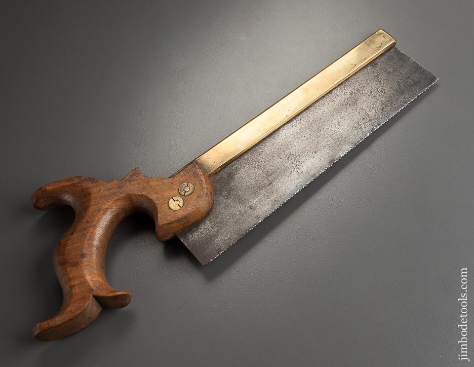 Just Sharpened! BUCK 18 point 9 inch Rip Brass Back Saw - 77918R