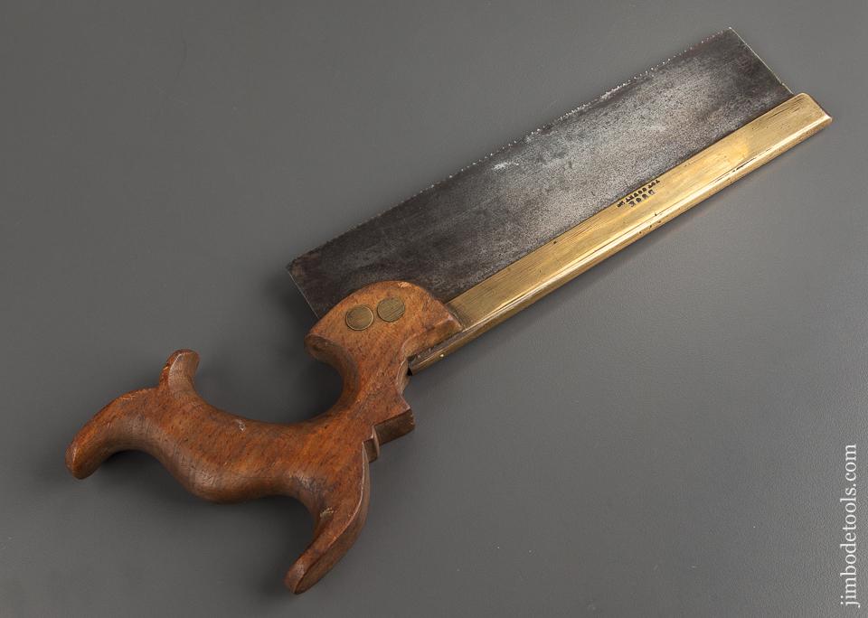 Just Sharpened! BUCK 18 point 9 inch Rip Brass Back Saw - 77918R