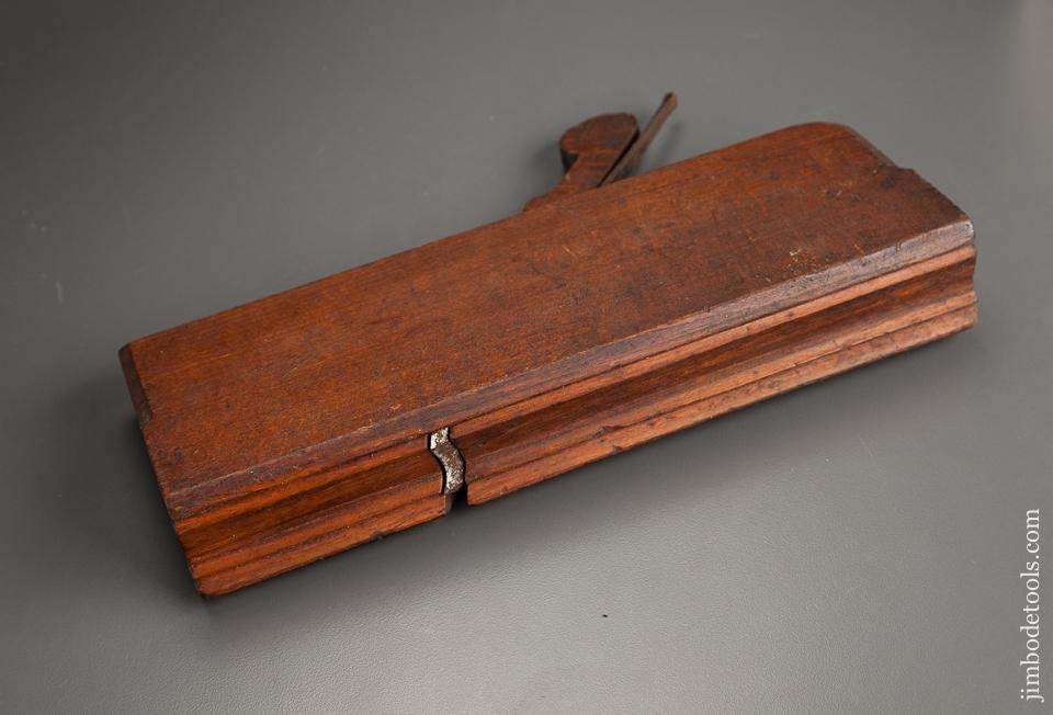 1 1/2 inch Wide C. ARNOLD Beech Complex Moulding Plane circa 1800-30 GOOD+ - 78029