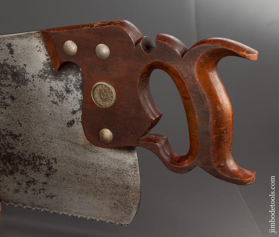 Monster! 6 point 28 inch Rip E.C. SIMMONS KEEN KUTTER Spring Steel Hand Saw - 78051R