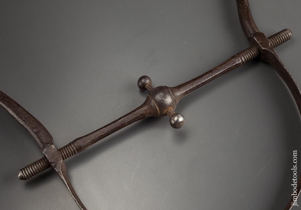 Incredible 17th/18th 13 inch Tall Century Cooper's Dividers - 78079RU