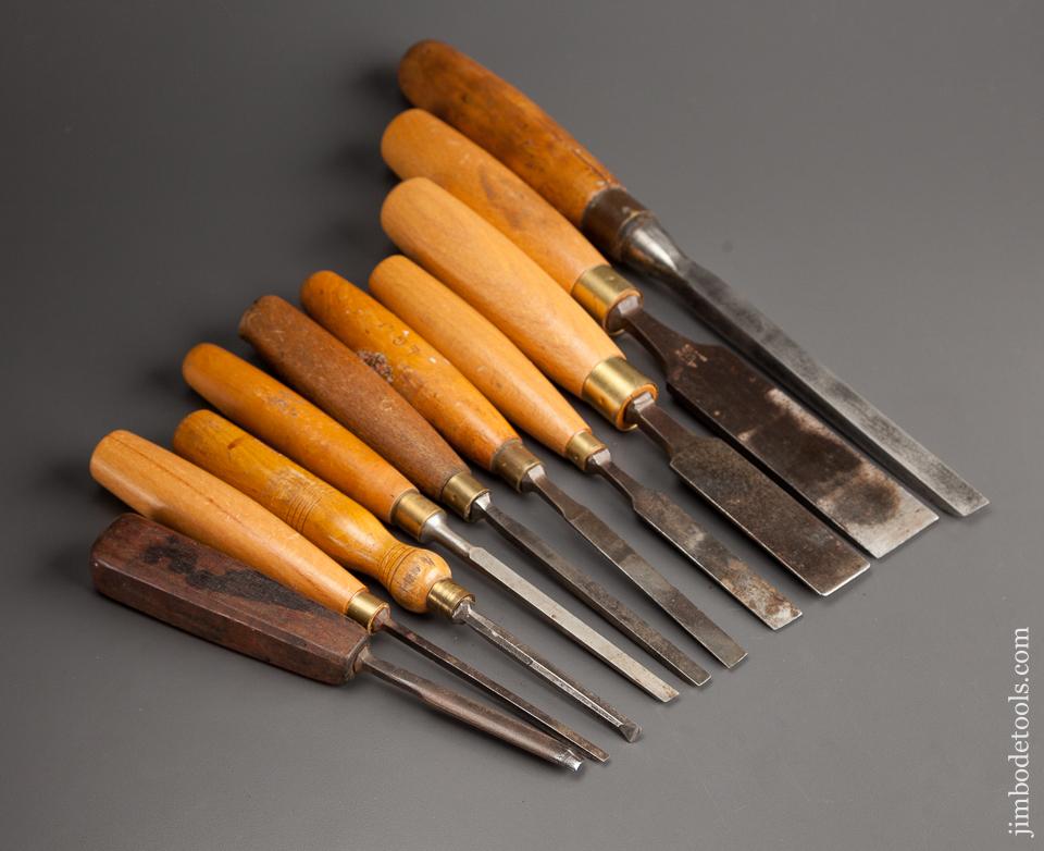 Ten Good Chisels! -78156