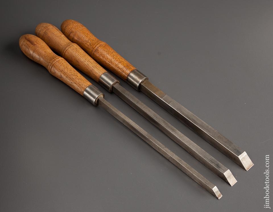 RARE Graduated Set of 3 Lathe Hustlers by C.O. LINDNER - 78261R