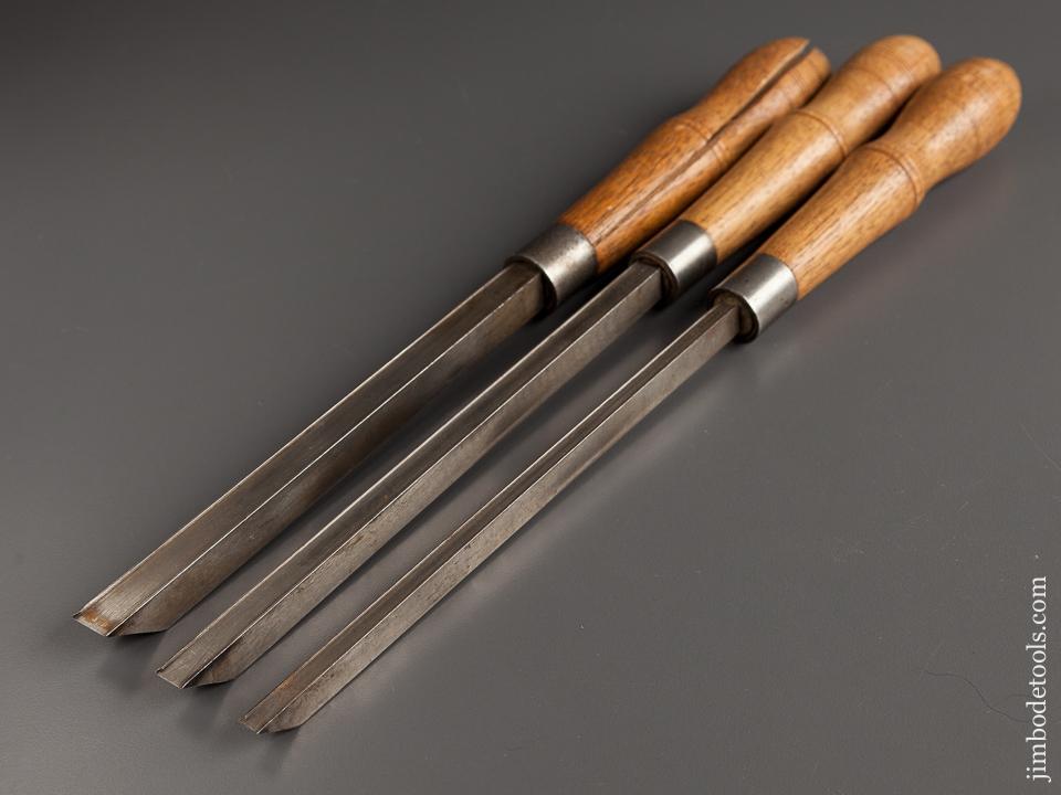 RARE Graduated Set of 3 Lathe Hustlers by C.O. LINDNER - 78261R
