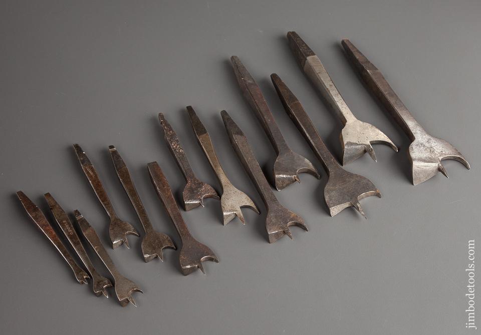 Huge! Set of 13 Good Center Bits - 78303