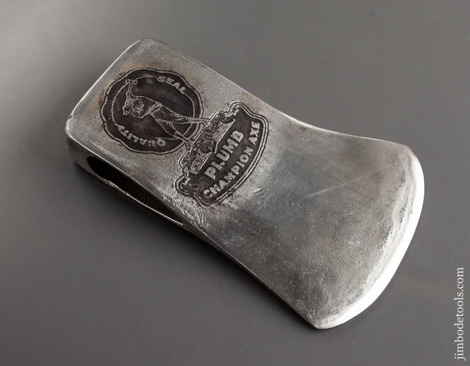 Crisp Embossed PLUMB CHAMPION 3 1/2 pound Axe - 78316
