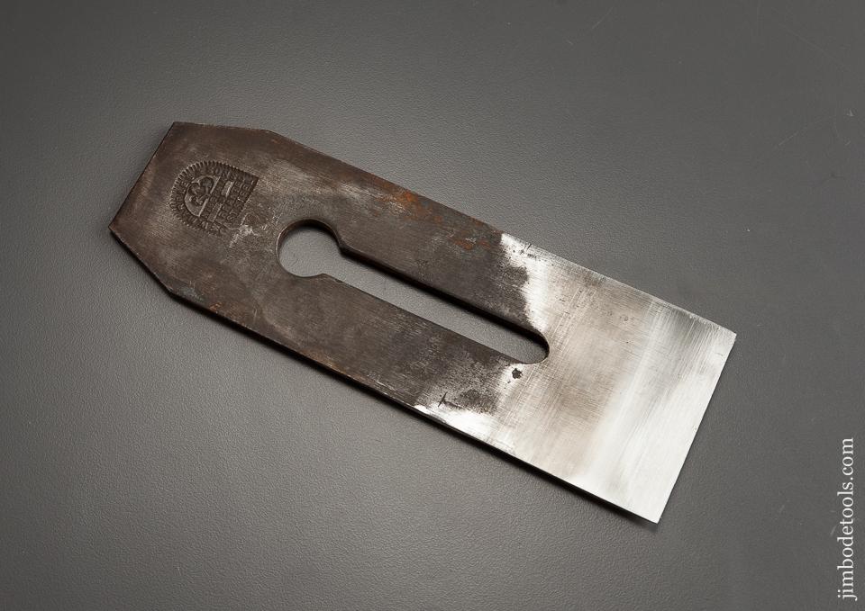 Thick Heavy Parallel Plane Iron by MARPLES For Infill Planes 2 1/2 inches Wide - 78358