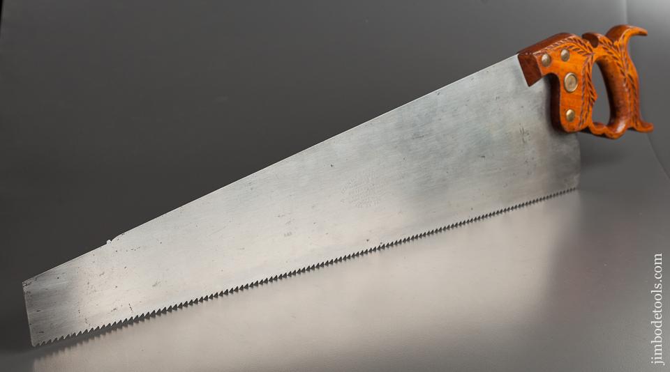 6 point 24 inch Rip DISSTON No. 12 London Spring Hand Saw EXTRA FINE - 78425